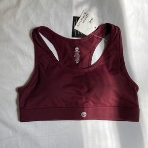 Senita Athletics Sarah sports bra in mulberry